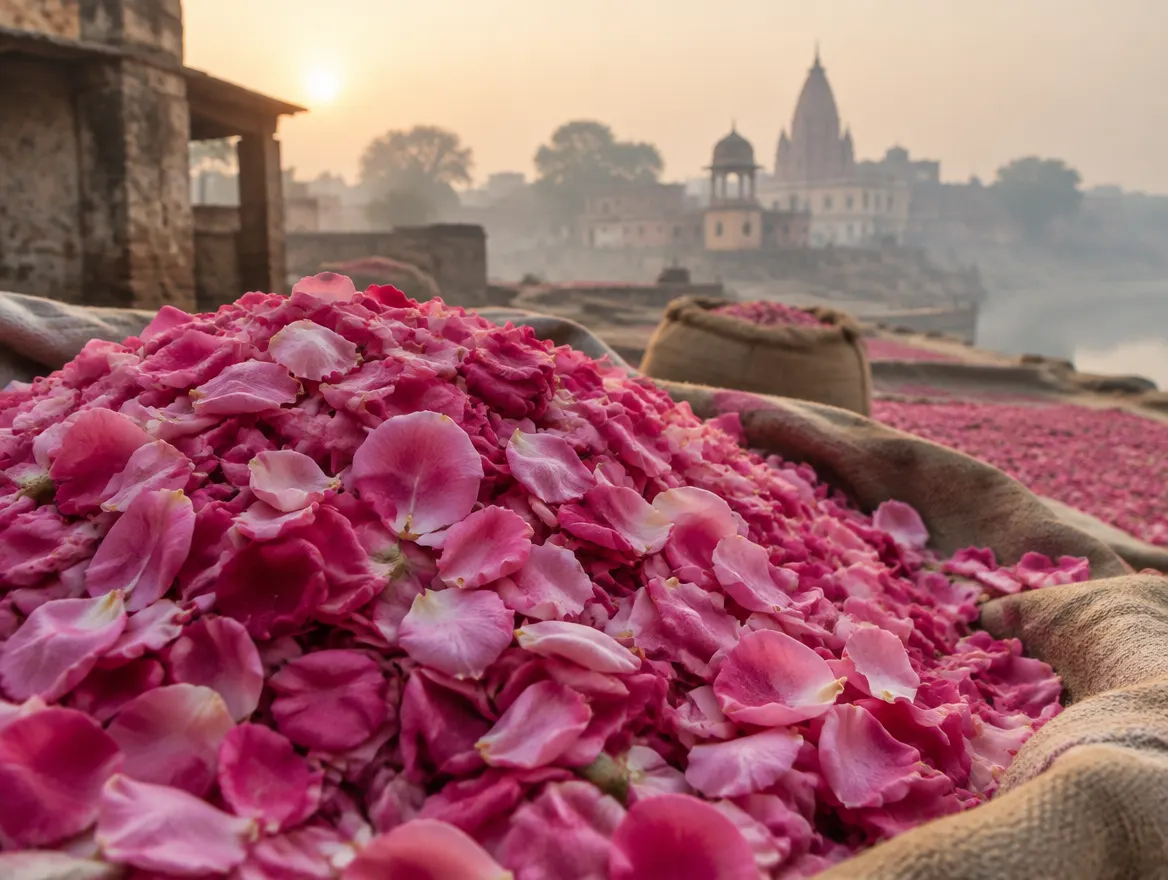Rose & attar from Kannauj